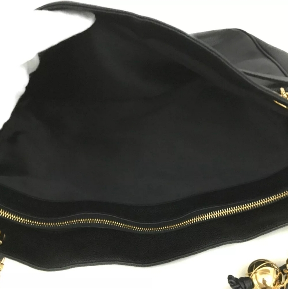 CHANEL CC Logo Caviar Skin Chain Shoulder Tote Bag - Picture 8 of 11